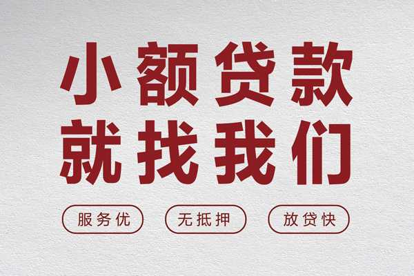 成都无押小额贷款不查征信